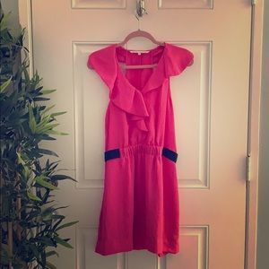Hot pink mini cocktail dress, size 8